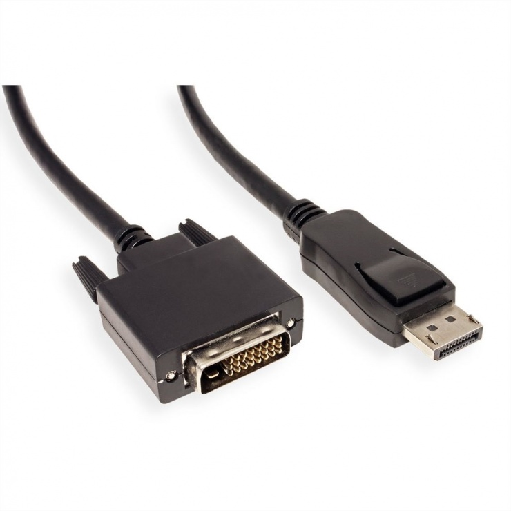 Imagine Cablu Displayport la DVI-D T-T 2m, Value 11.99.5610