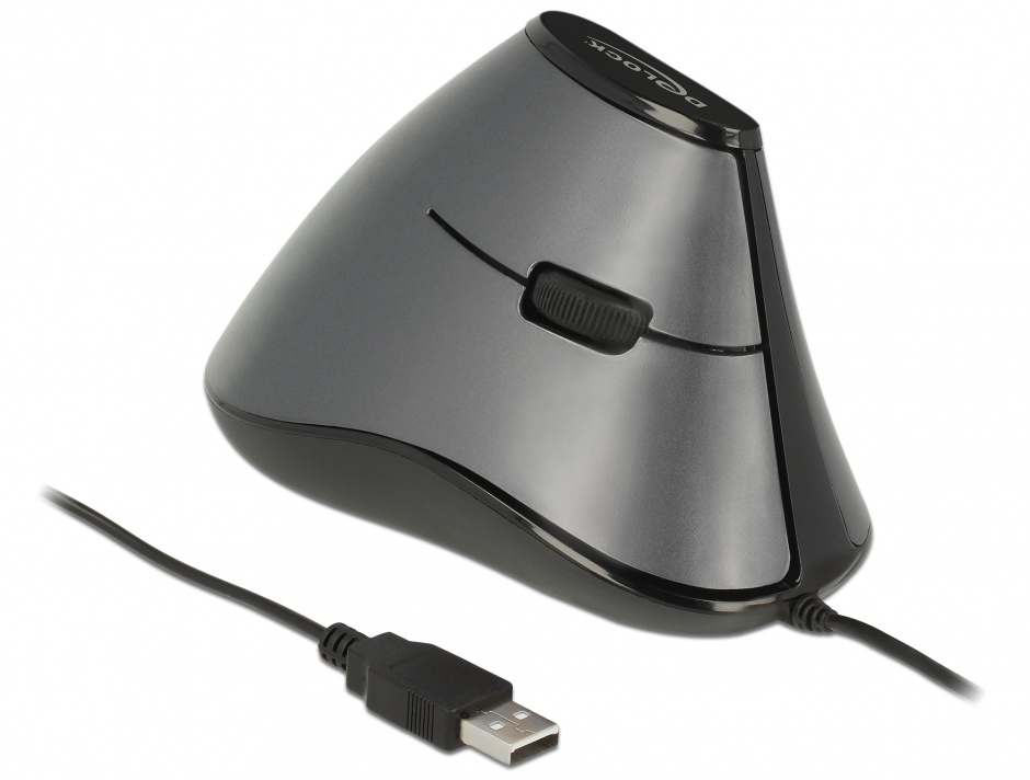 Imagine Mouse ergonomic vertical optic USB, Delock 12527 