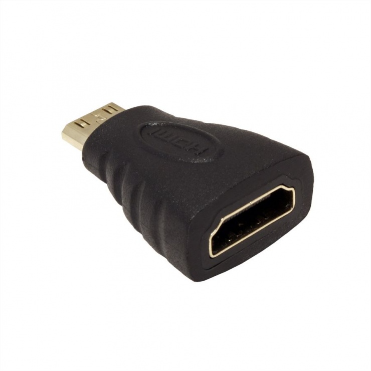 Imagine Adaptor mini HDMI-C la HDMI T-M, Value 12.99.3152-1