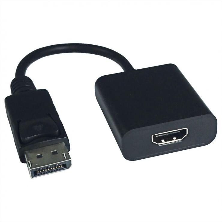 Imagine Adaptor DisplayPort la HDMI 4K@60 Hz T-M HDR 10 Negru, Value 12.99.3162