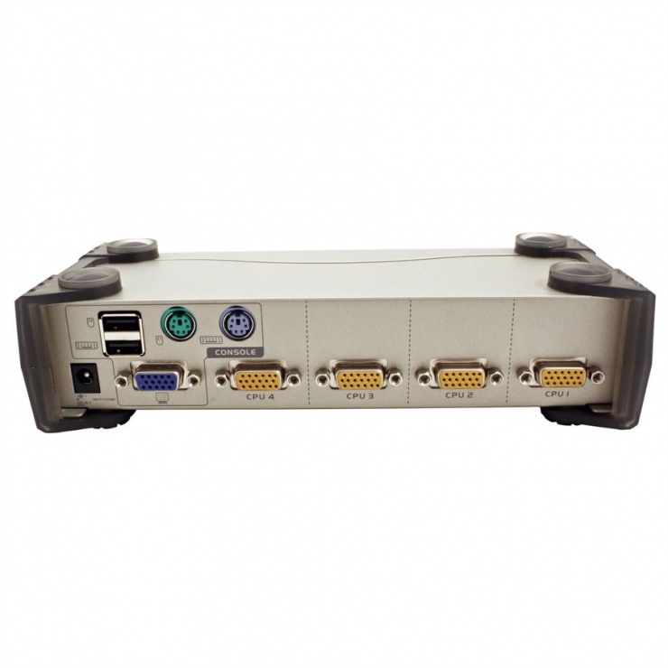Imagine KVM Switch PS/2-USB VGA cu 4 porturi, Aten CS84U-5