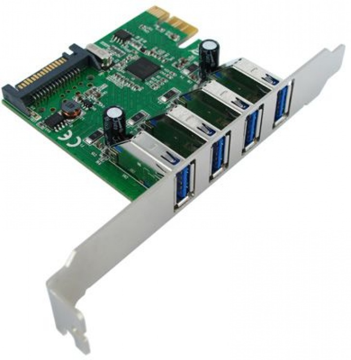 Imagine PCI Express cu 4 x USB 3.0, Value 15.99.2115