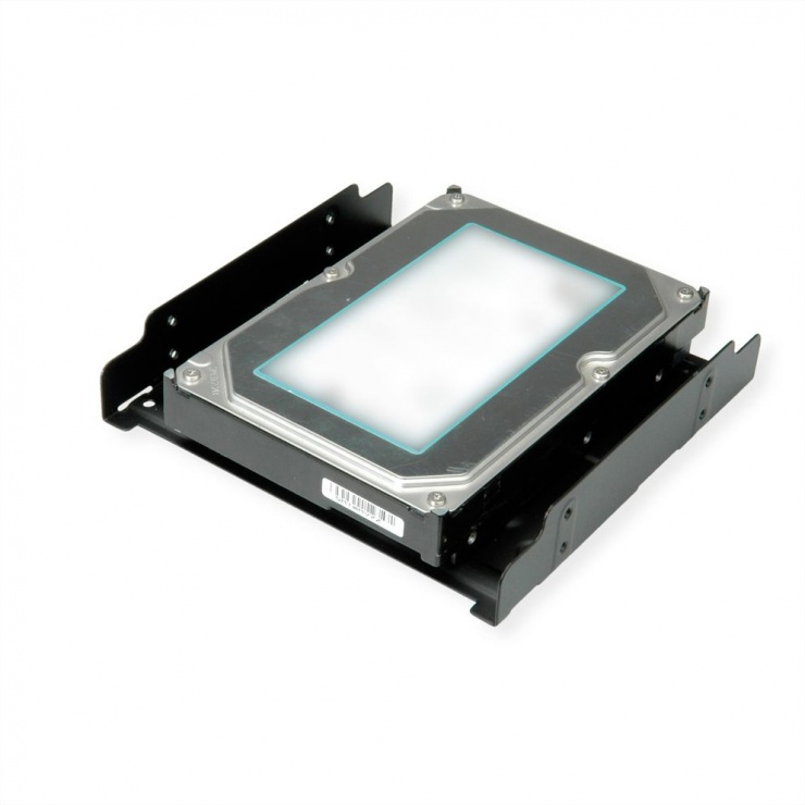 Imagine Adaptor pentru HDD/SSD 2.5"/3.5"  in bay de 5.25", Roline 16.01.3010