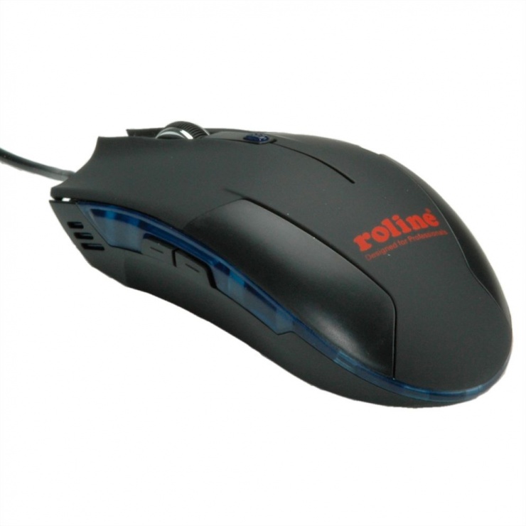 Imagine Mouse optic USB Gaming negru, Roline 18.01.1084