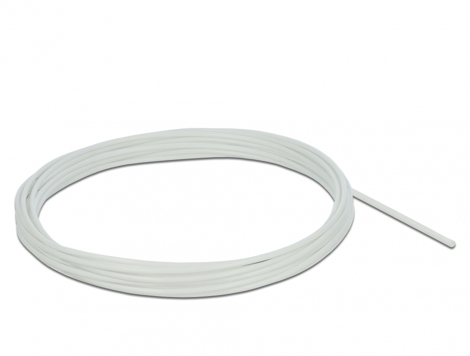 Imagine Plasa din fibra de sticla pentru organizarea cablurilor 10m x 2mm alb, Delock 18924