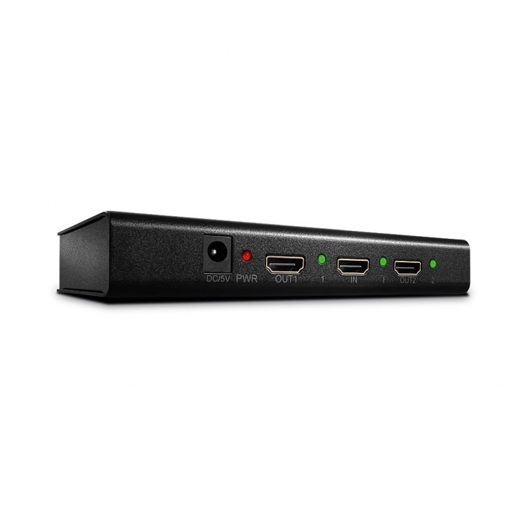 Imagine Multiplicator HDMI 2 porturi UHD/HDR 600 Mhz, Lindy L38240