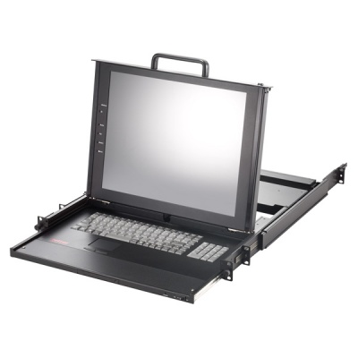 Imagine Consola KVM 19" 16 porturi, LCD 17 inch, USB si PS/2, Roline 26.50.0081