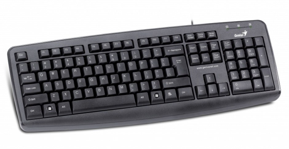 Imagine Tastatura USB KB-110X Negru, Genius