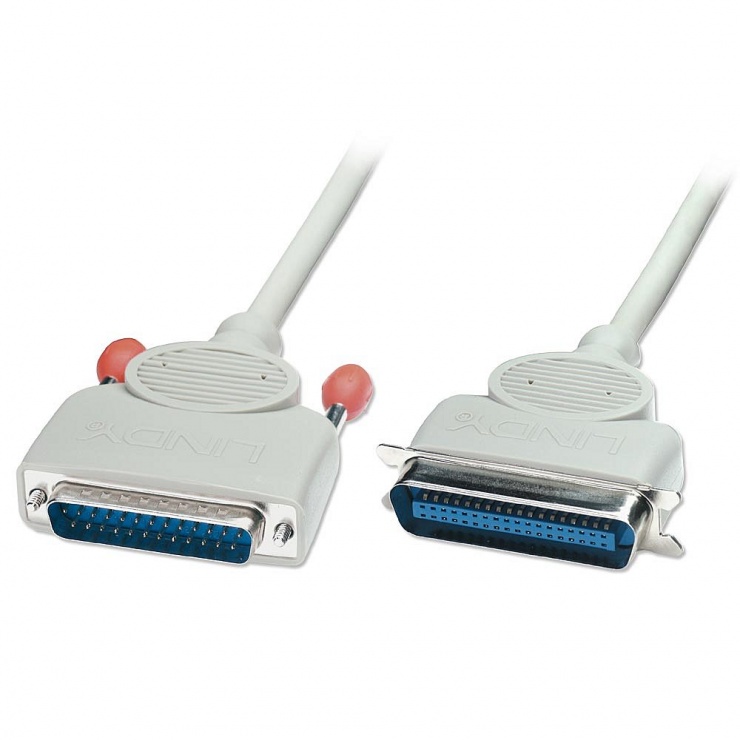 Imagine Cablu bidirectional pentru imprimanta paralel DB25M/C36M 2m, Lindy L31304