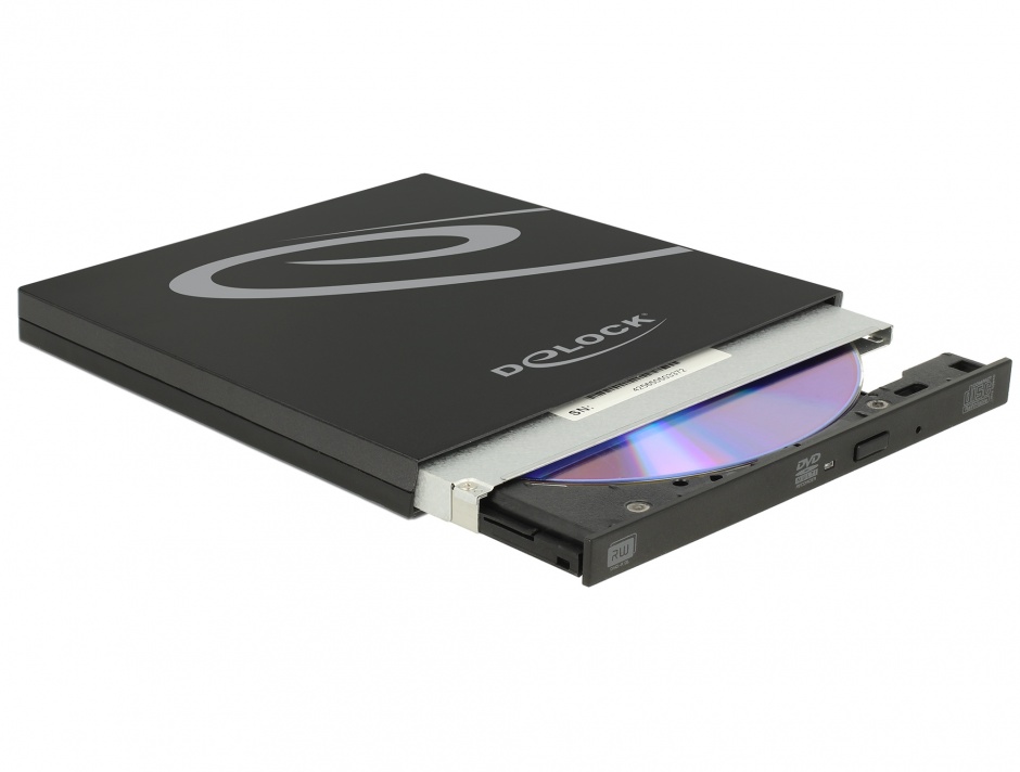 Imagine Enclosure extern pentru Ultra Slim SATA 9.5mm la USB 3.1-C, Delock 42595