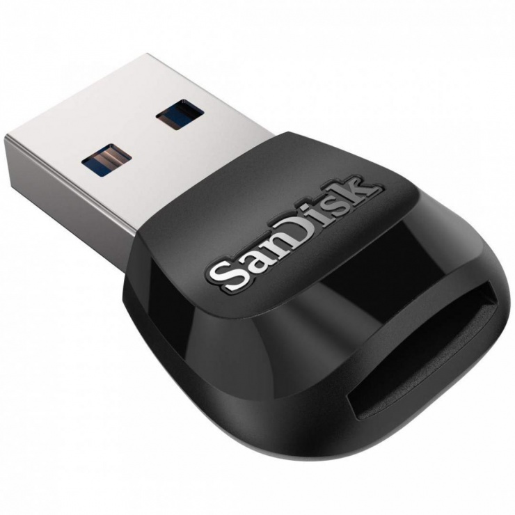 Imagine Cititor de carduri USB 3.0 la microSD/microSDHC/microSDXC, SanDisk-1