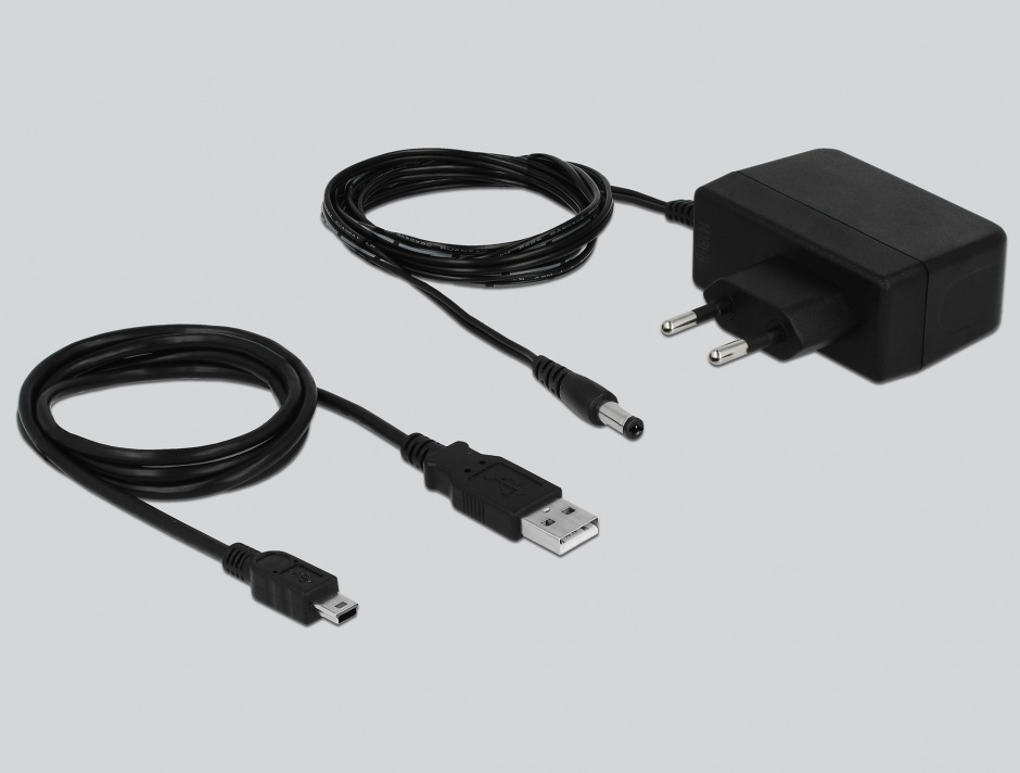 Imagine Hub USB 2.0 10 porturi, Delock 61857