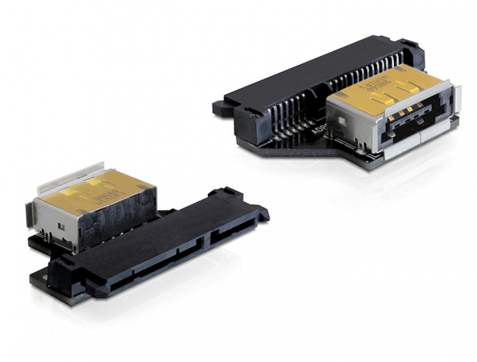 Imagine Adaptor SATA 22 pini la eSATApd M-T, Delock 61873