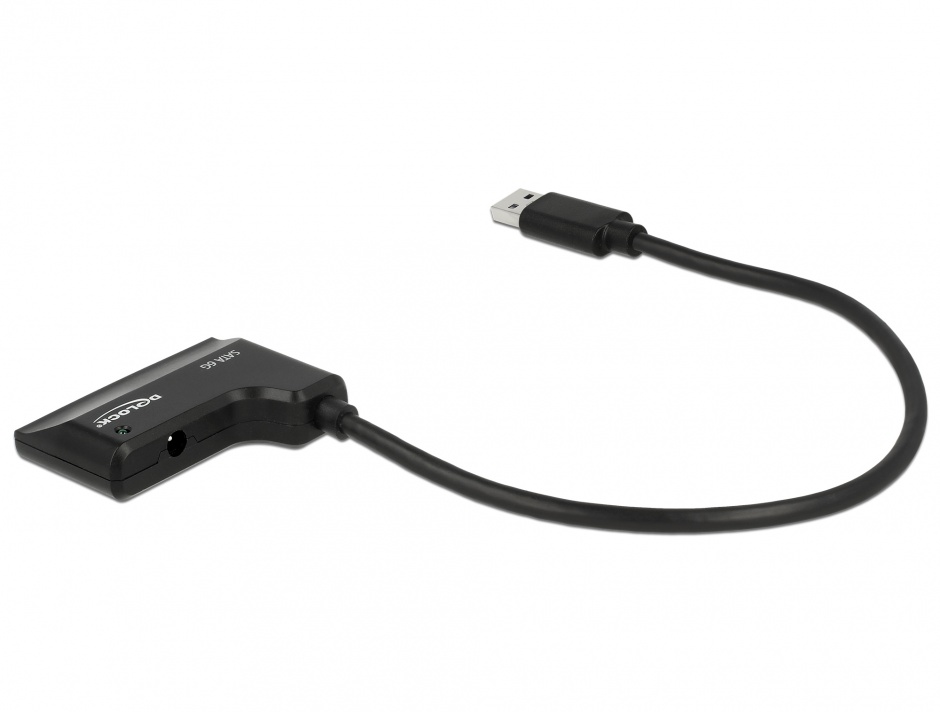 Imagine Adaptor USB 3.0 la SATA III 6Gb/s 2.5"/3.5" HDD, Delock 61882