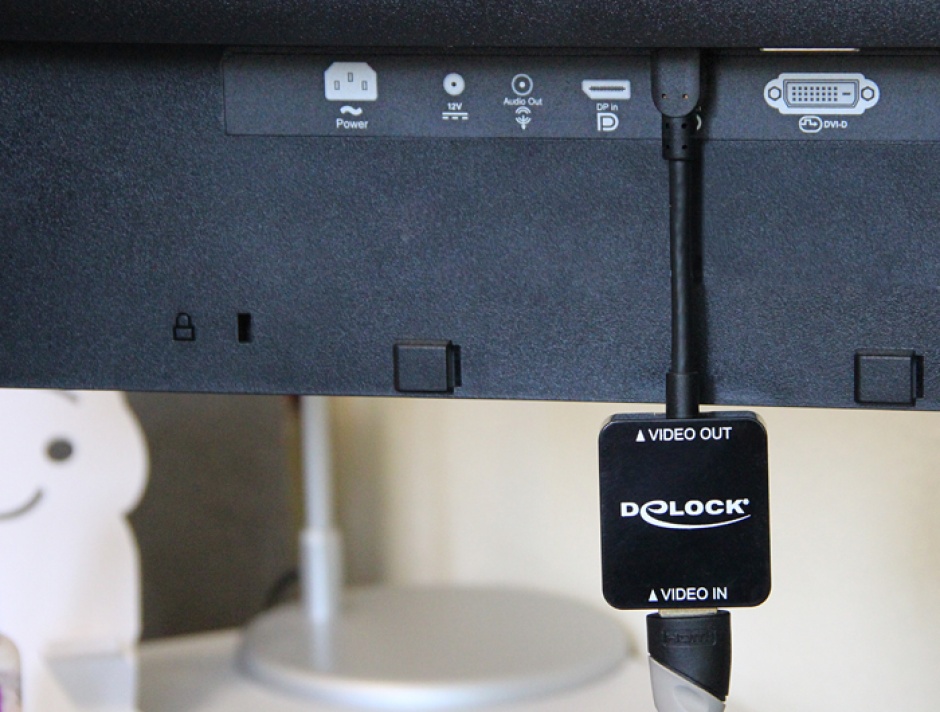 Imagine Adaptor HDMI la Mini Displayport 1.2 Negru, Delock 62711