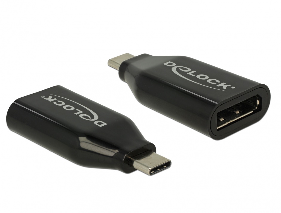 Imagine Adaptor USB-C la Displayport (DP Alt Mode) 4K 60Hz T-M, Delock 62977
