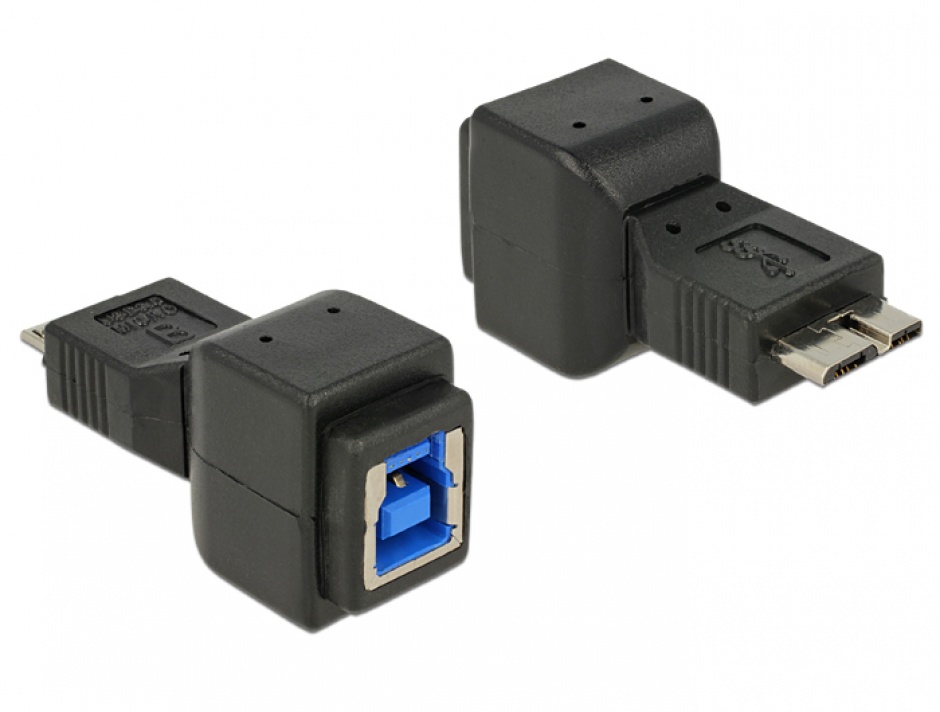 Imagine Adaptor USB 3.0 tip B la micro USB, Delock 65216