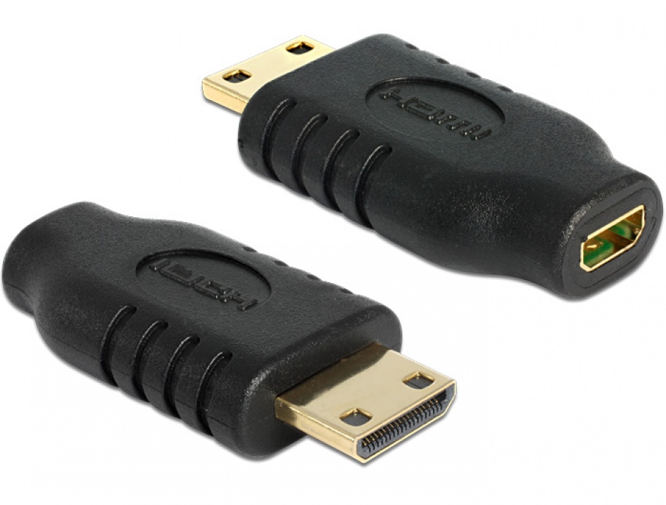 Imagine Adaptor mini HDMI-C la micro HDMI-D T-M, Delock 65343