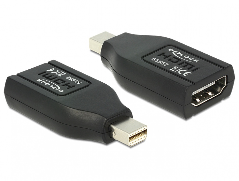Imagine Adaptor mini Displayport la HDMI T-M, Delock 65552