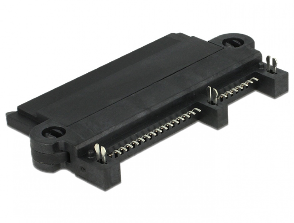 Imagine Conector SATA cu functia NSS 180 grade, Delock 65694