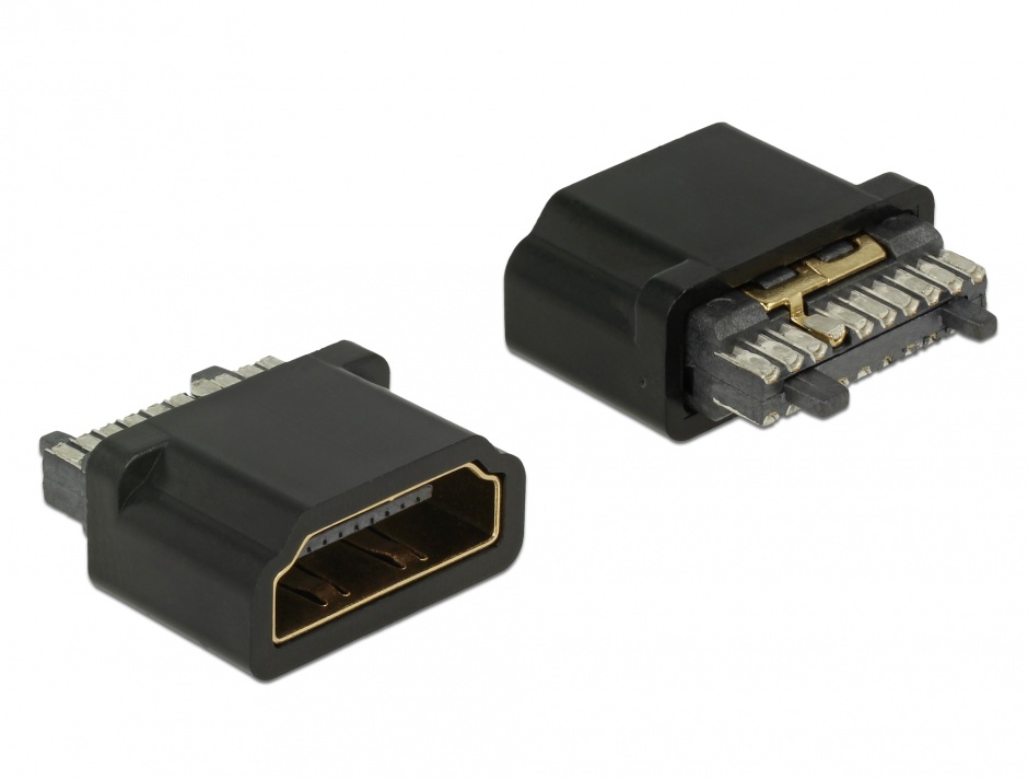 Imagine Conector de lipit HDMI-A mama, Delock 65885
