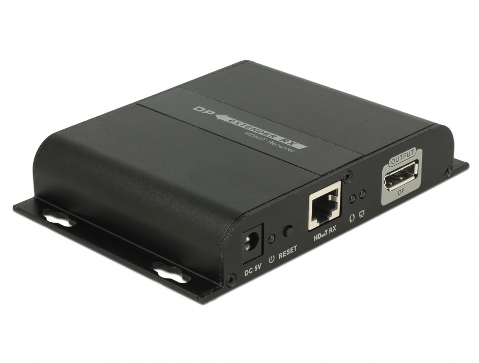 Imagine Receiver DisplayPort pentru video over IP, Delock 65946