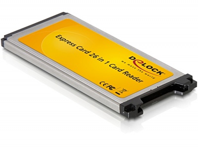 Imagine Express Card cititor de Carduri 18 in 1, Delock 66209