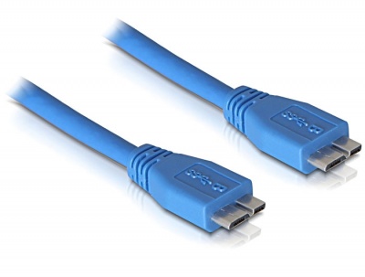 Imagine Cablu Micro USB 3.0 T-T 1m, Delock 82633
