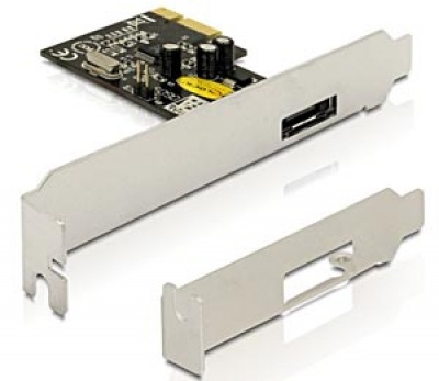 Imagine Placa PCI Express Delock la eSATA II, low profile, 89119