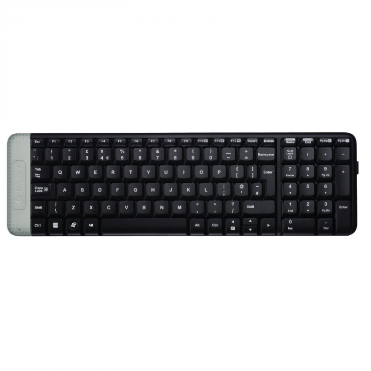 Imagine Tastatura Wireless Negru K230, Logitech 920-003347