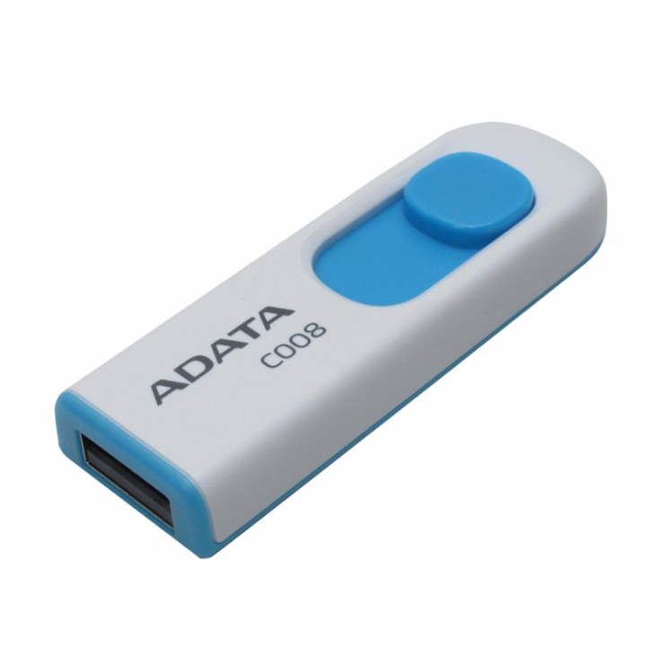 Imagine Stick USB 2.0 8GB ADATA C008 White&Blue