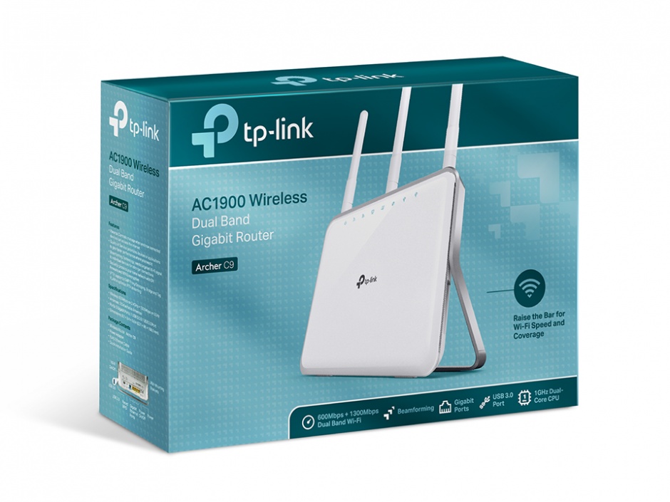Imagine Router AC1900 Dual Band Wireless Gigabit, TP-LINK Archer C9-3