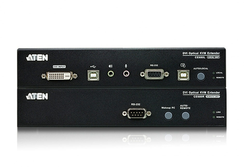 Imagine Extender KVM Optic DVI max 600m, Aten CE680-2