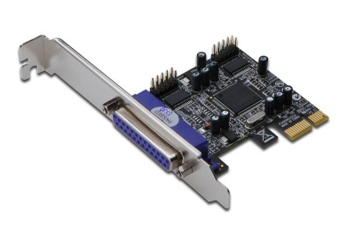 Imagine Placa PCI Express 2 X Serial RS232, 1 X Paralel DB25, Digitus DS-30040