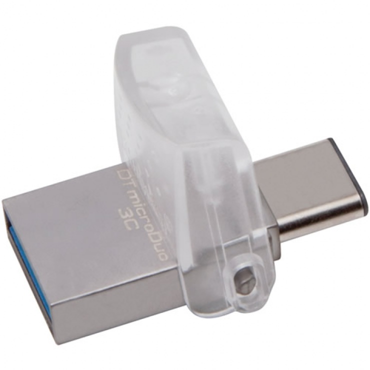 Imagine Stick USB 3.0 32GB DATA TRAVELER microDuo 3C OTG USB-A + USB-C, Kingston DTDUO3C/32GB
