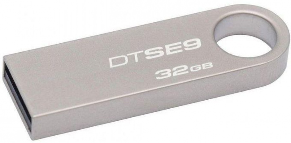Imagine Stick USB 2.0 DataTraveler SE9 32GB Capless Argintiu, Kingston 