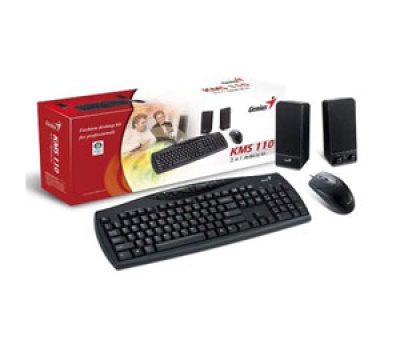 Imagine Kit tastatura si mouse Genius, G-31280219104, negru