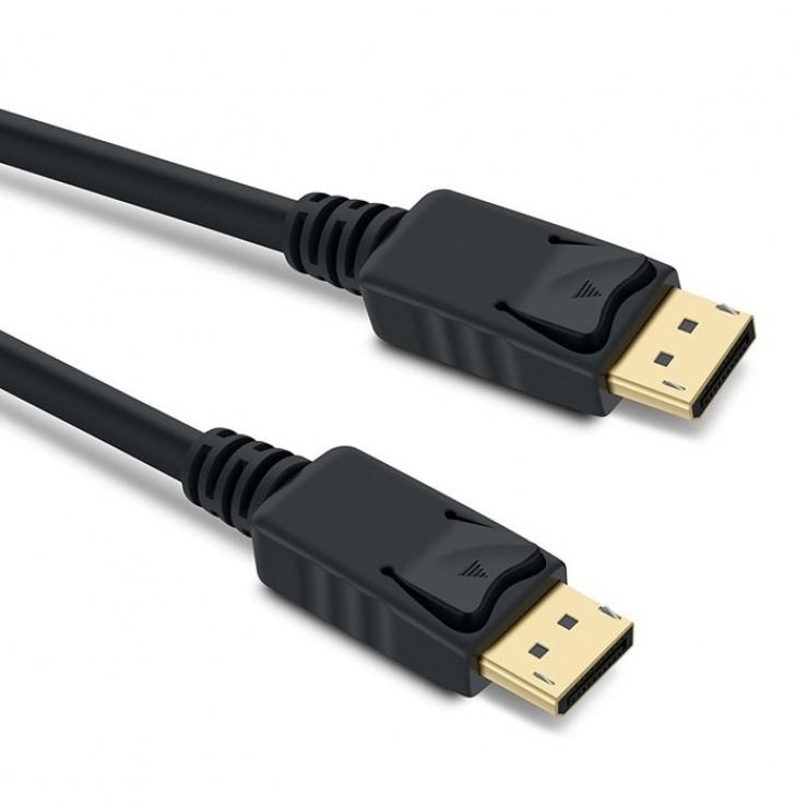 Imagine Cablu Displayport v1.4 8K@30Hz T-T 0.5m Negru, KPORT8-005
