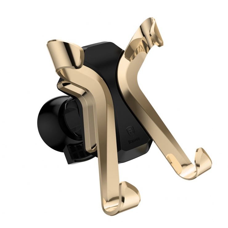 Imagine Suport auto smartphone Negru/Auriu, Baseus