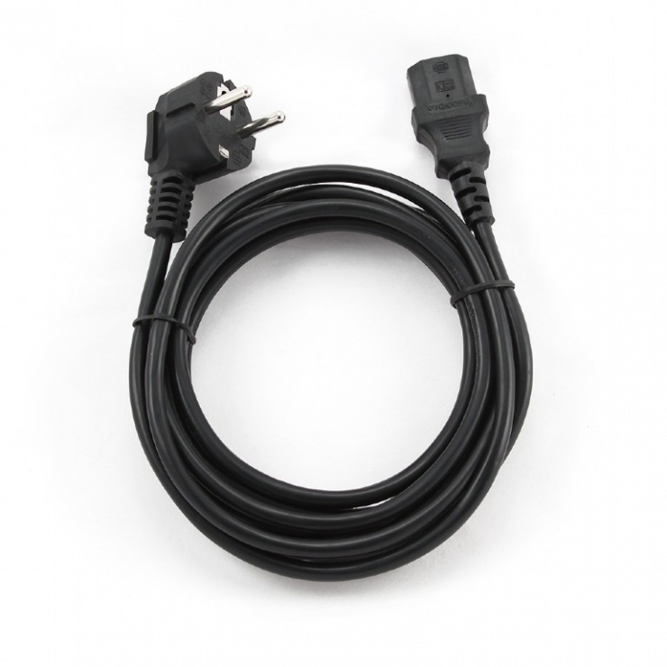 Imagine Cablu alimentare PC C13 3m, Gembird PC-186-VDE-3M-1