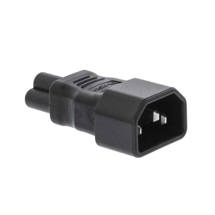 Imagine Conector de alimentare IEC320 C14 la C5 Negru, PCGP11920BK