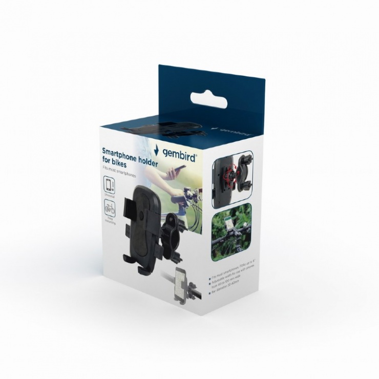 Imagine Suport smartphone pentru bicicleta, Gembird TA-BH-01