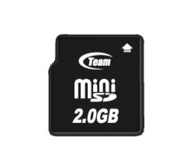 Imagine Card memorie Team Group MiniSD 2GB, adaptor SD