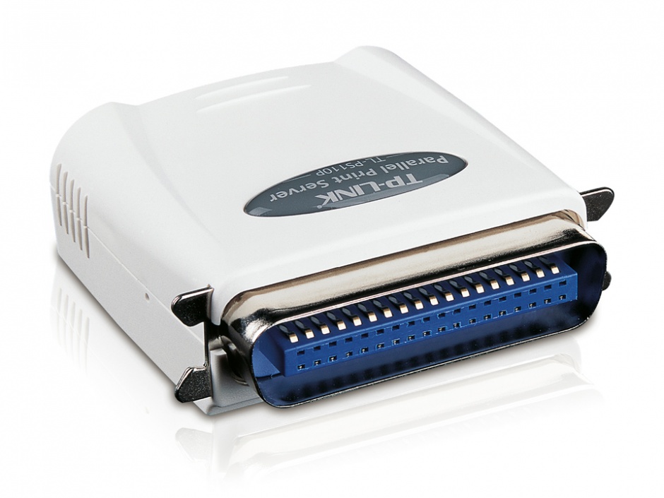 Imagine Print Server Fast Ethernet cu un port Paralel, TL-PS110P