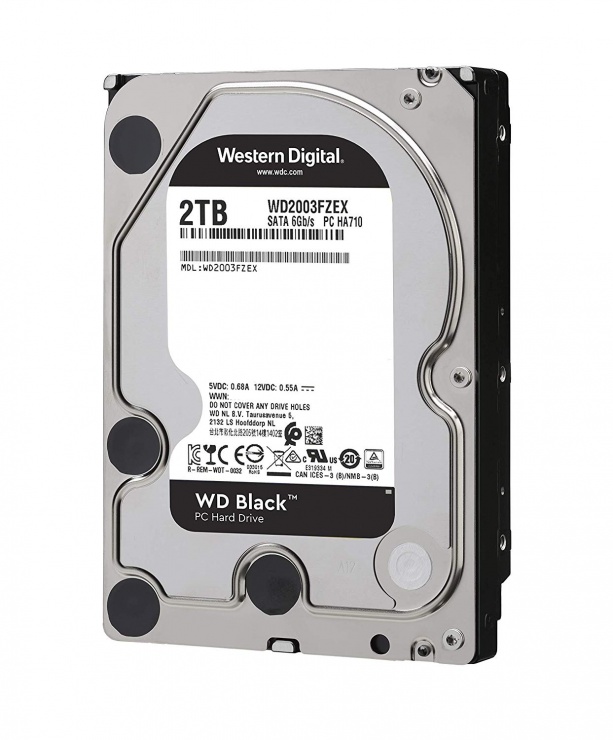 Imagine Hard disk 2TB 7200 64MB SATA3 WD BLACK, WD2003FZEX