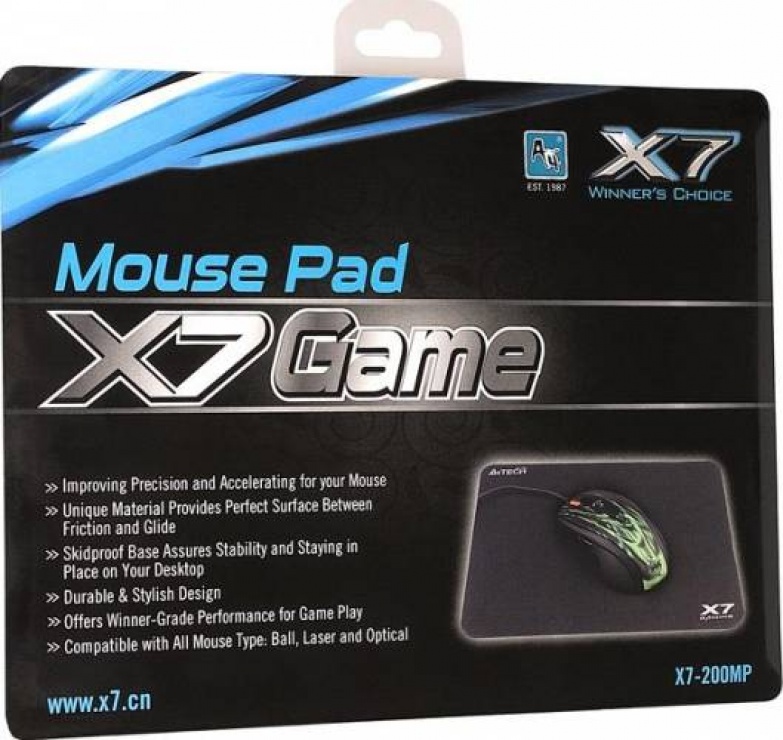 Imagine Mouse Pad gaming, A4TECH X7-200MP-1