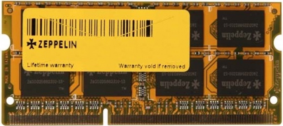 Imagine Memorie Zeppelin Notebook SODIMM 4GB DDR3 1333MHz Bulk