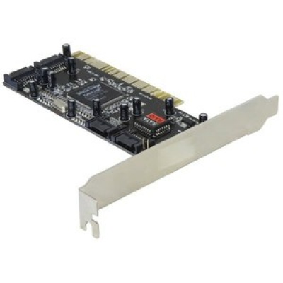 Imagine Placa PCI cu 4 porturi SATA, Digitus DS-33102