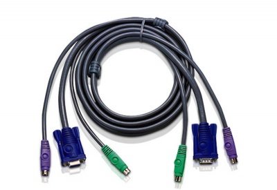 Imagine Set cabluri pentru KVM Digital 3 m, Aten 2L-1003P/C