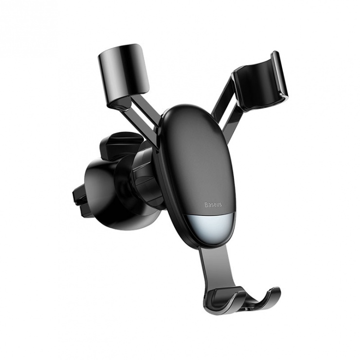 Imagine Suport auto magnetic pentru smartphone cu montare ventilator, Baseus MiniGravity